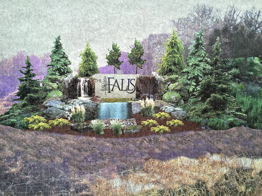 The Falls Community, by McCaleb Homes